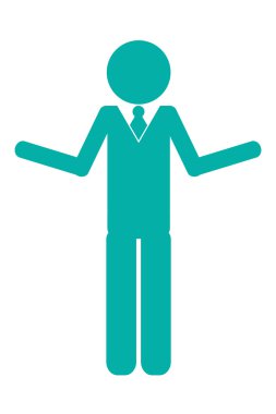 İşadamı sembol simge