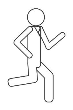 İşadamı sembol simge