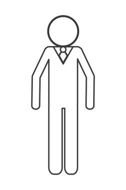 İşadamı sembol simge