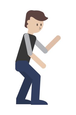 işadamı hareketli simge