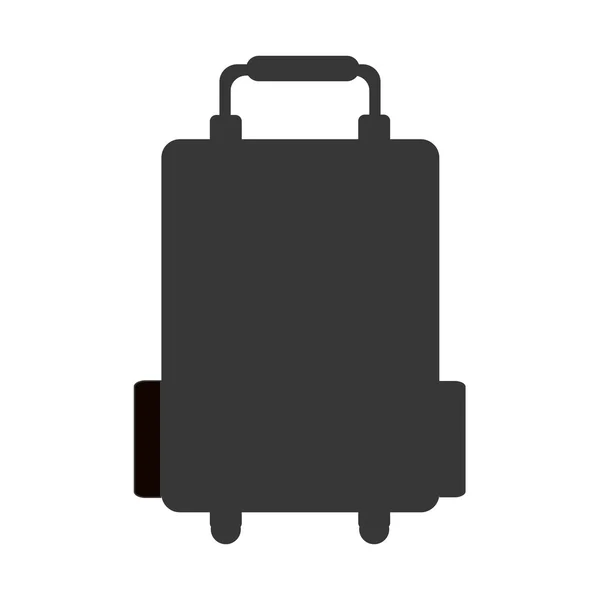 Βαλίτσα με τροχούς εικονίδιο — Διανυσματικό Αρχείο