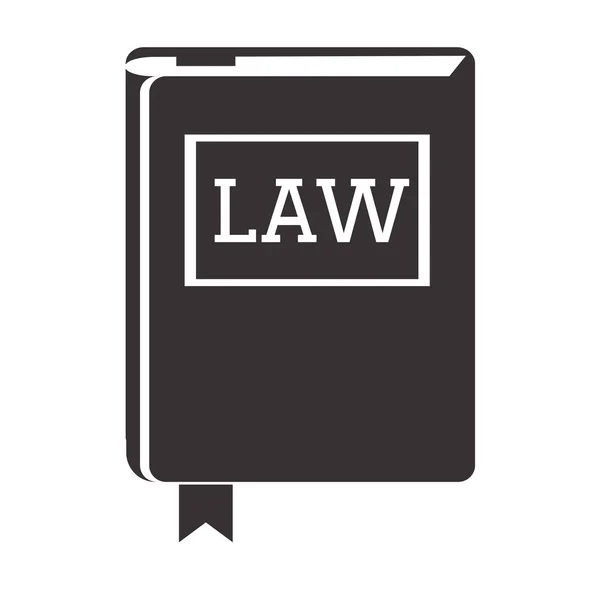 법률 책 아이콘 — 스톡 벡터