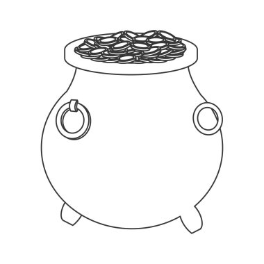 şanslı pot o altın simgesi