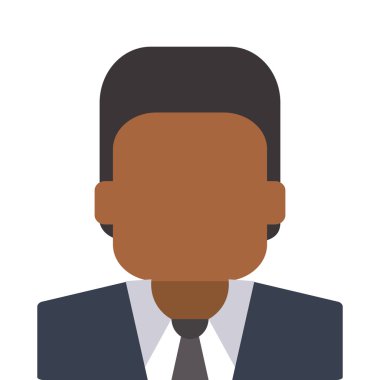 esmer yüzü olmayan adam dikey simgesi