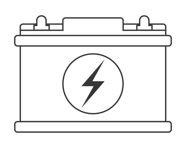 Ícone da bateria do carro —  Vetores de Stock