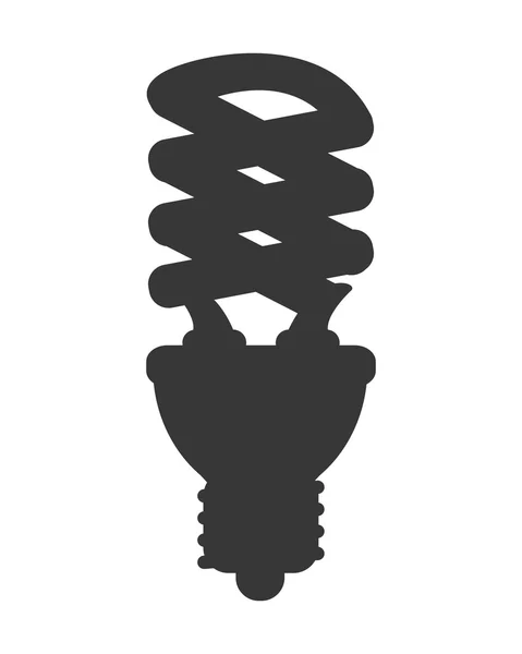 Energiesparlampen-Symbol — Stockvektor