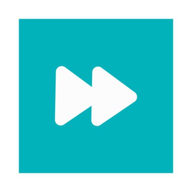 tam kare simgesi içinde gösteren oka