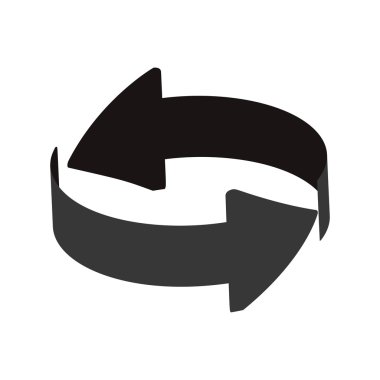 yolları simgesi işaret eden oklar