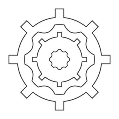 Tek dişli simgesini