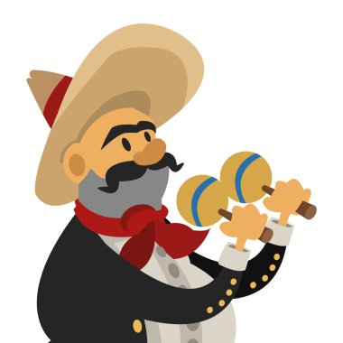 Mariachi müzisyen simgesi