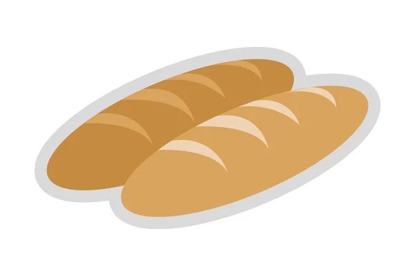 Icona del pane intero — Vettoriale Stock
