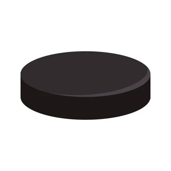 Icono de disco de hockey — Archivo Imágenes Vectoriales