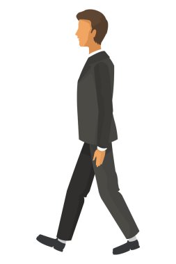 işadamı yürüyen simgesi