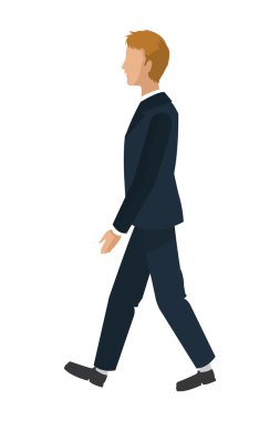 işadamı yürüyen simgesi