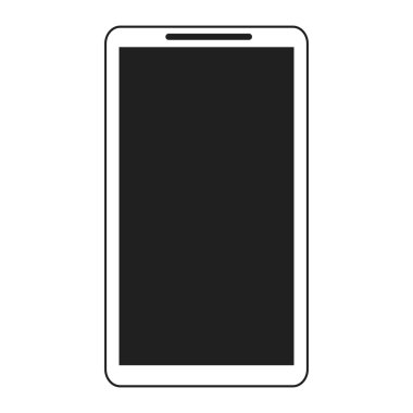 Modern cep telefonu simgesi