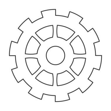 Tek dişli simgesini