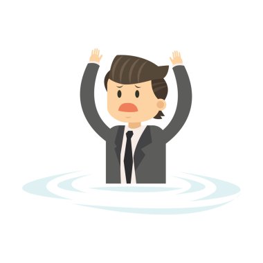 işadamı su simgesi