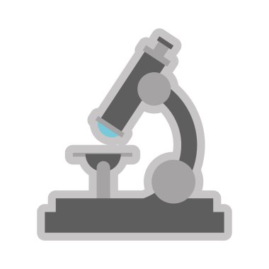 Tek mikroskop simgesi