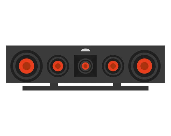 Stereo systematiek pictogram — Stockvector