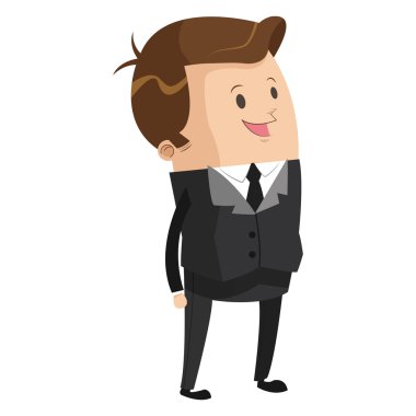 şirin işadamı simgesi