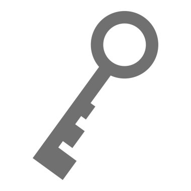 Retro anahtar simgesi