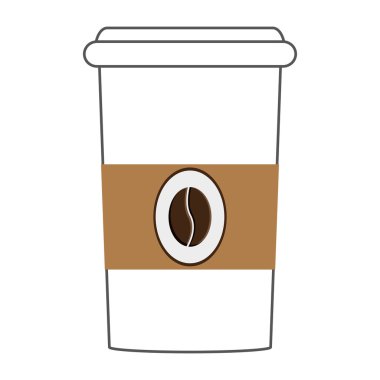 Tek kullanımlık kahve bardağı simgesi
