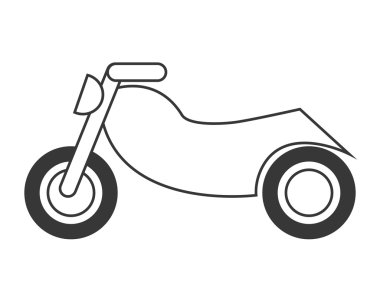 Tek motosiklet simgesi