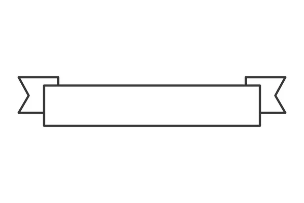 Icono de banner de cinta — Archivo Imágenes Vectoriales