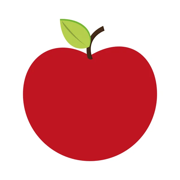Apfel-Ikone — Stockvektor