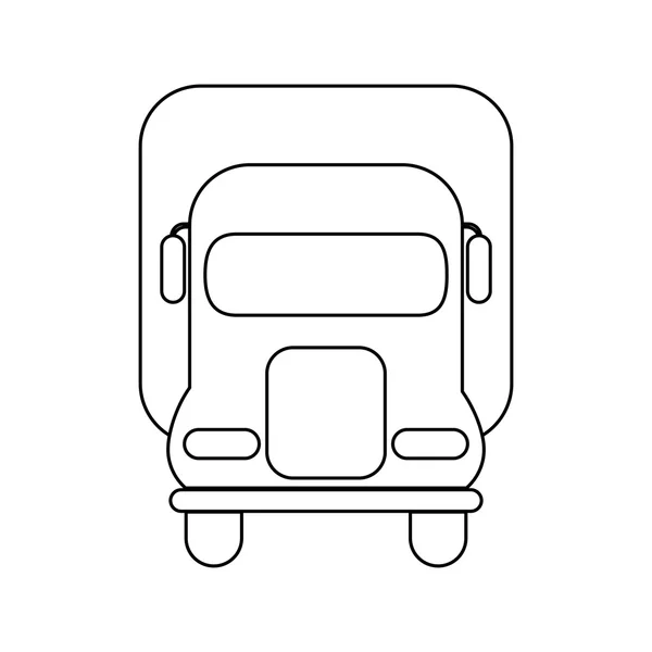 Значок грузовика — стоковый вектор