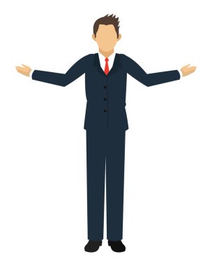 işadamı ile silah açık simgesi