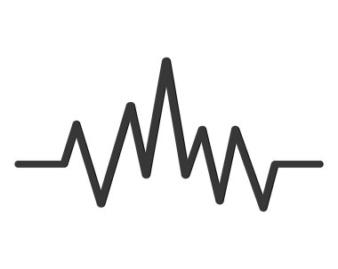 müzik soundwave simgesi