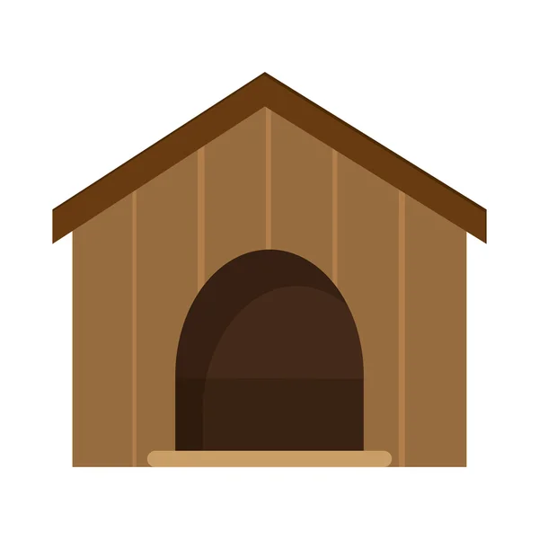 Hond huis pictogram — Stockvector