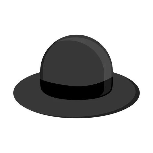 Icono de sombrero retro — Vector de stock