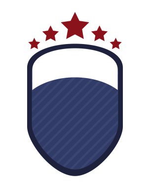 Yıldız simgesi ile kalkan amblemi