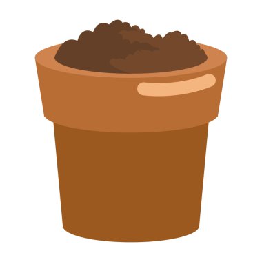 Pot ile toprak simgesi