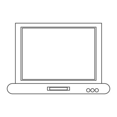 dizüstü frontview simgesi