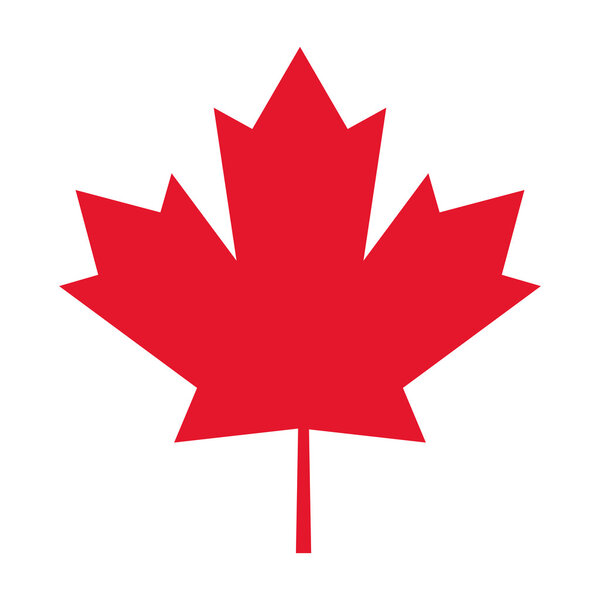 canada flag maple leaf icon