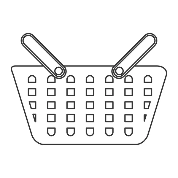 Shopping basket icon — Stock Vector