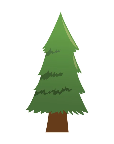 Pine tree icone — Stockvector