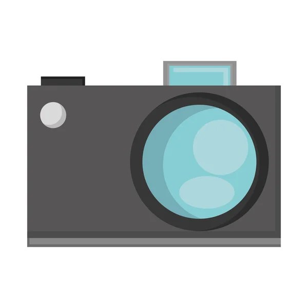Icône de caméra photographique analogique — Image vectorielle