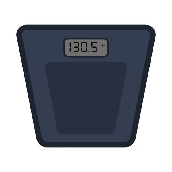 Digitální váhy ikona — Stockový vektor