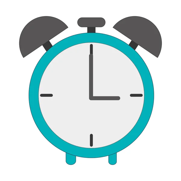 Reloj despertador analógico icono — Vector de stock