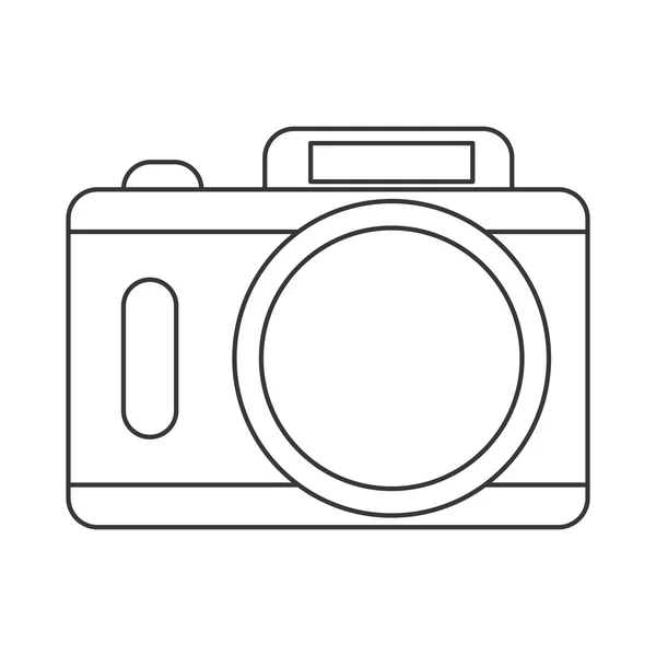 Icono de cámara fotográfica — Vector de stock