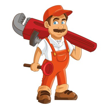 holding beyinameliyatı ve dalgıç simgesi inşaat veya sanayi işçisi