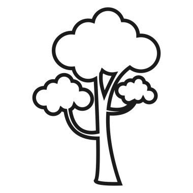 Tek ağaç simgesi