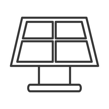 güneş paneli simgesi