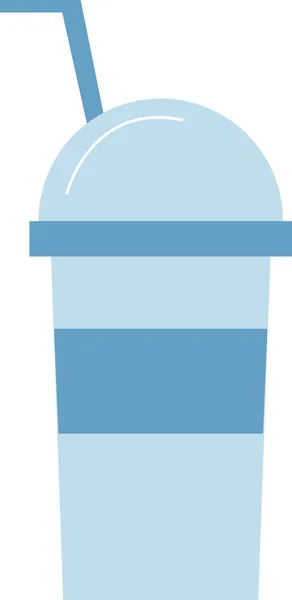 Studený nápoj pohár ikona — Stockový vektor