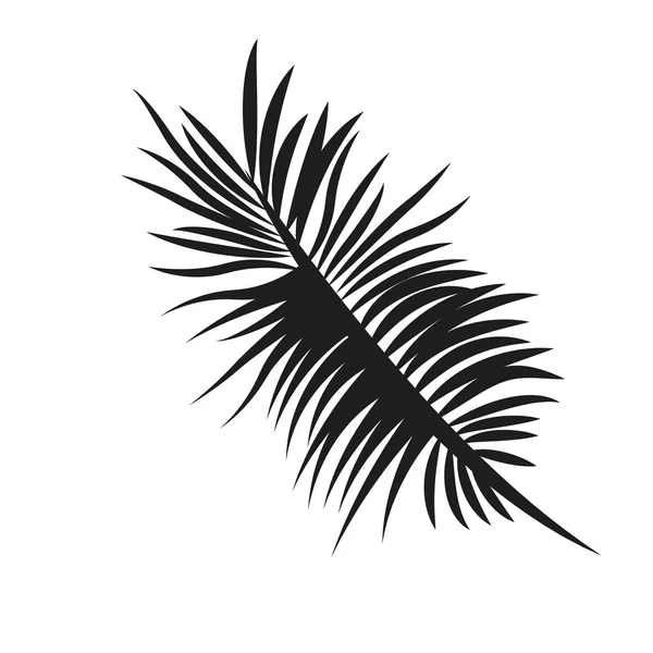 Palmblatt-Symbol — Stockvektor
