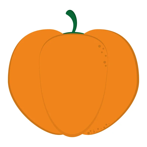 Whole pumpkin icon — Stock Vector